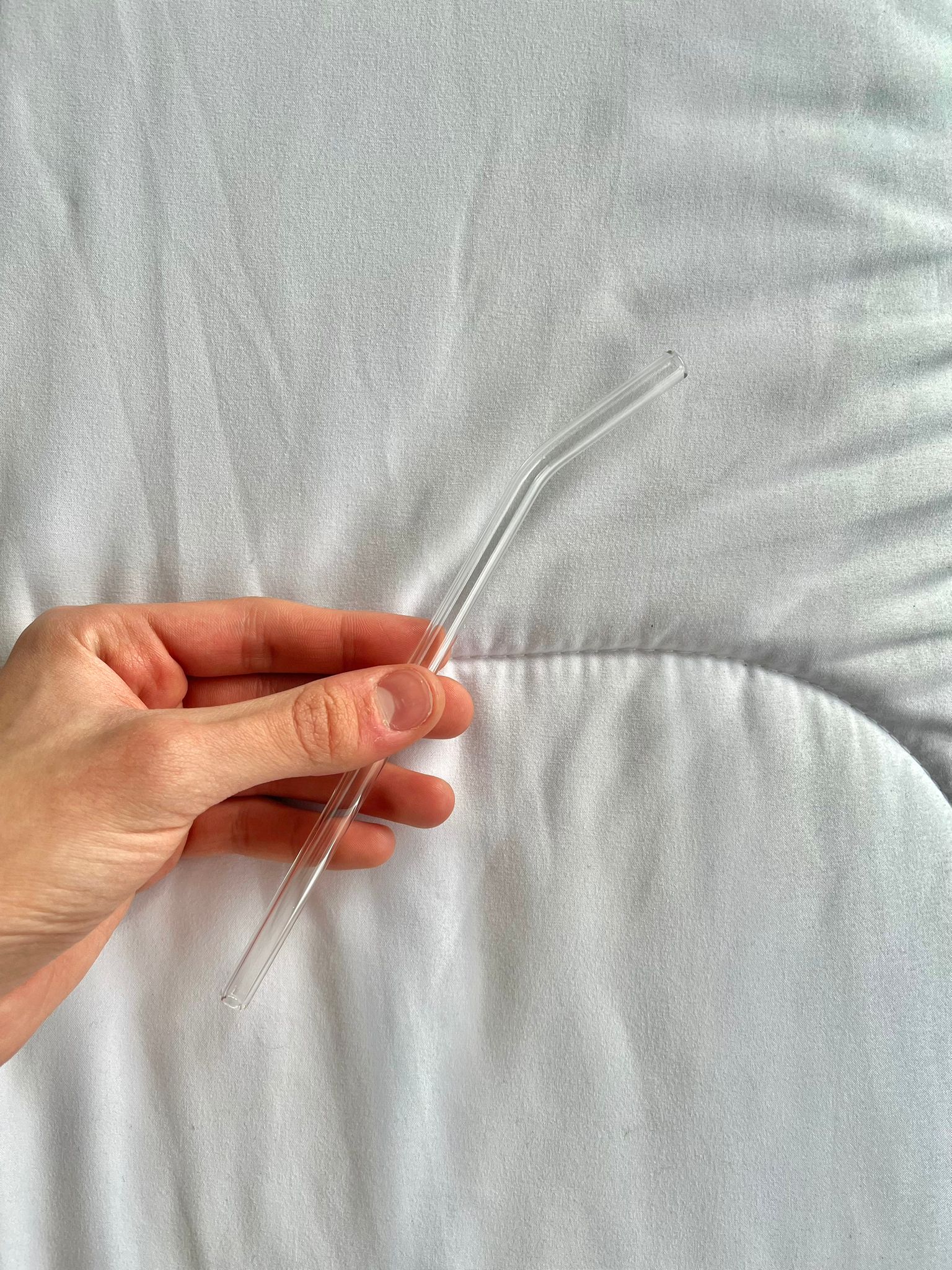 Sorbito vidrio con curva