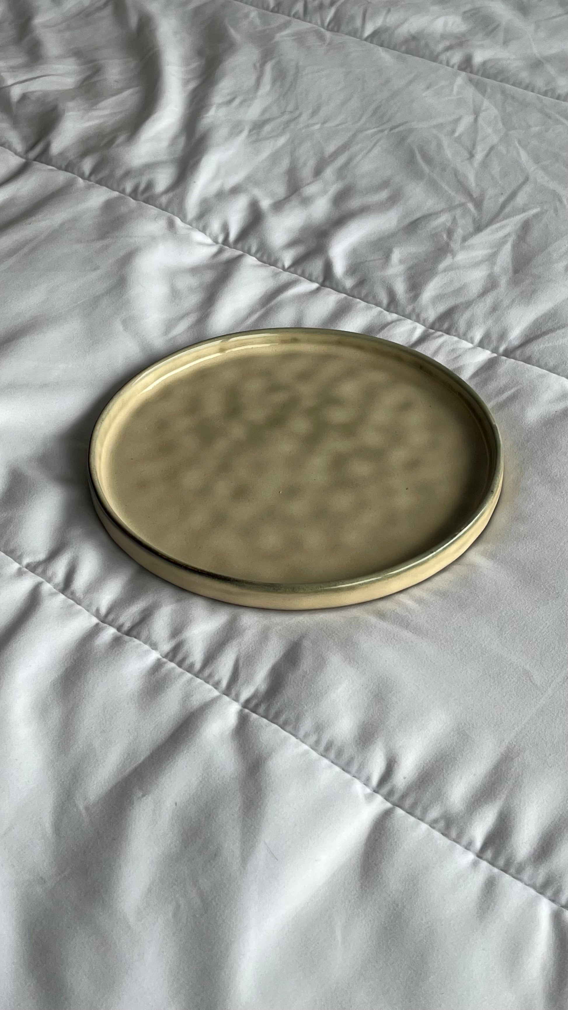 Set Mónaco: plato cerámica + bowl cerámica