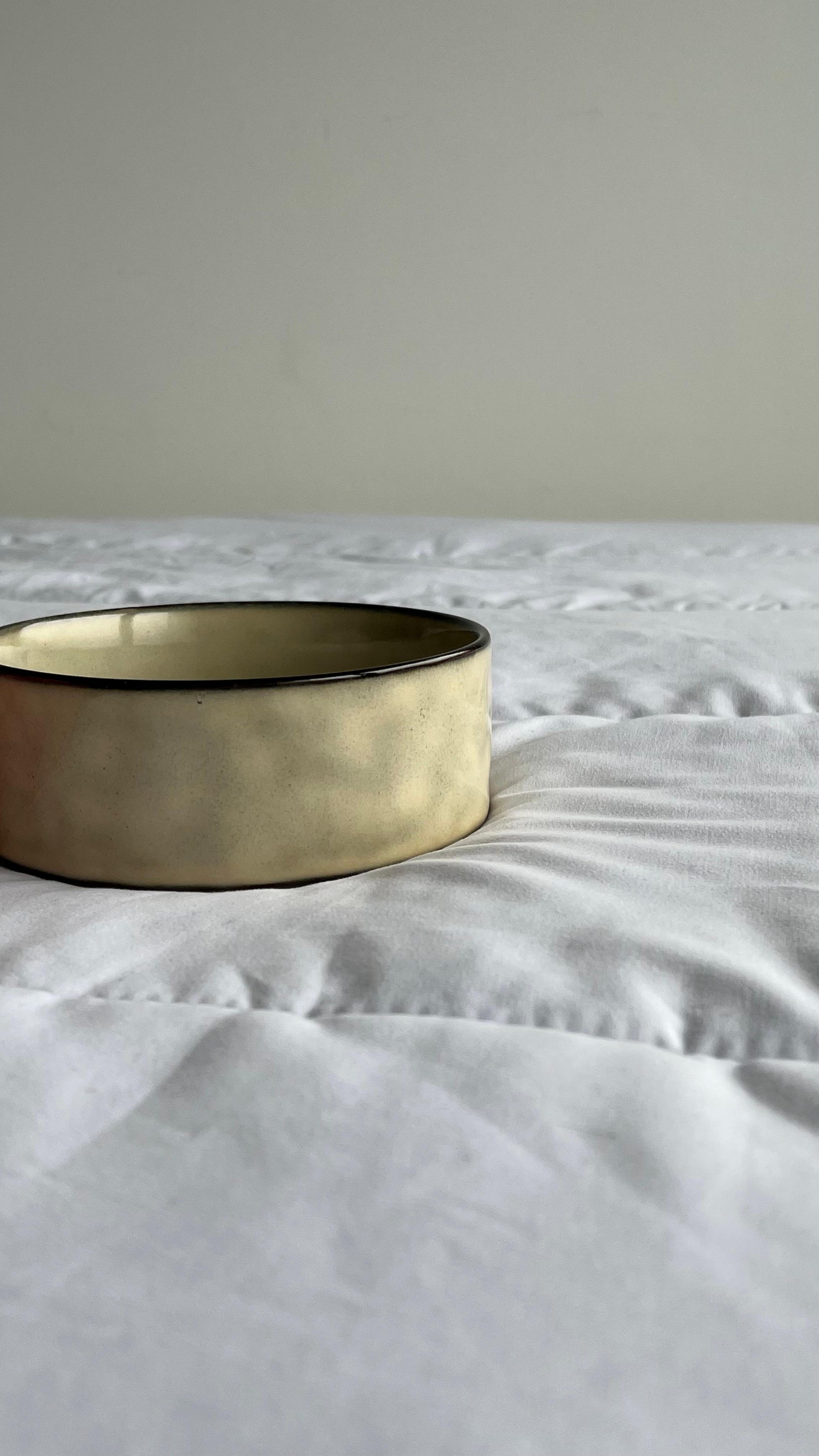 Set Mónaco: plato cerámica + bowl cerámica