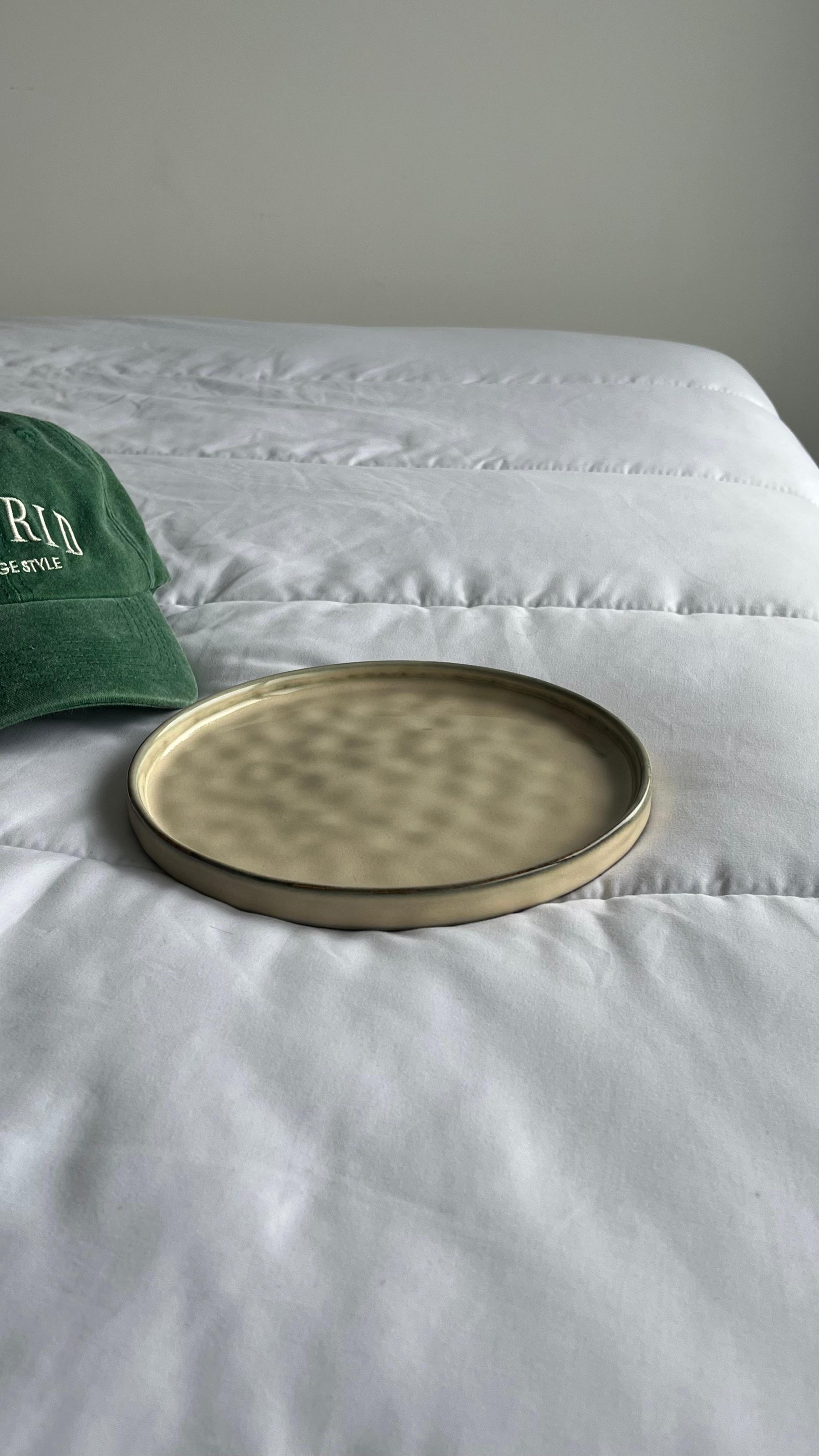 Set Mónaco: plato cerámica + bowl cerámica